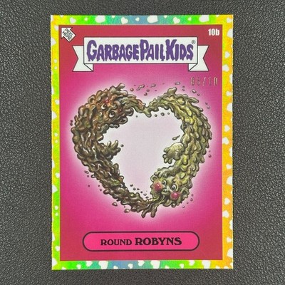 2026 Garbage Pail Kids Valentines Day Round Robyns  Yellow Hearts Foil /10#Z