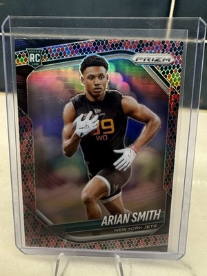 2025 Panini Prizm Arian Smith Snakeskin RC Jets SSP