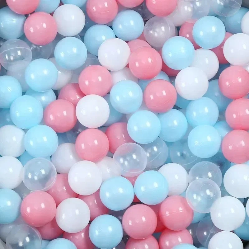 50Pcs Colorful Plastic Balls for Baby Pool Tent Playhouse with Hoop UK  - Image 3 of 4