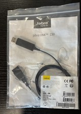 Jabra LINK 230 USB QD Headset Adapter Cable P/N 230-09 With Packaging