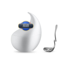 Alessi Esi23 Set Nunziatella Mozzarella Storage And Serving Set In