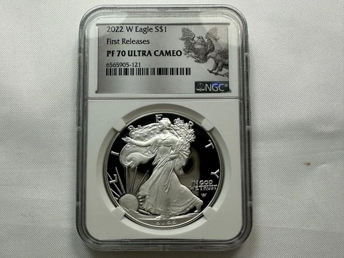 2022 W American Silver Eagle Proof NGC PF70 UCAM