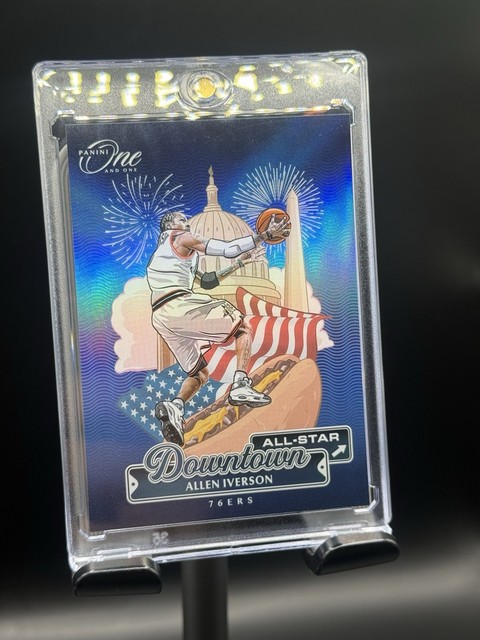 2024-25 Panini One and One - Downtown All-Star Allen Iverson #10