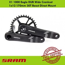 SRAM X1 1000 Eagle DUB Wide Crankset 1x12 170mm 30T Boost Direct Mount