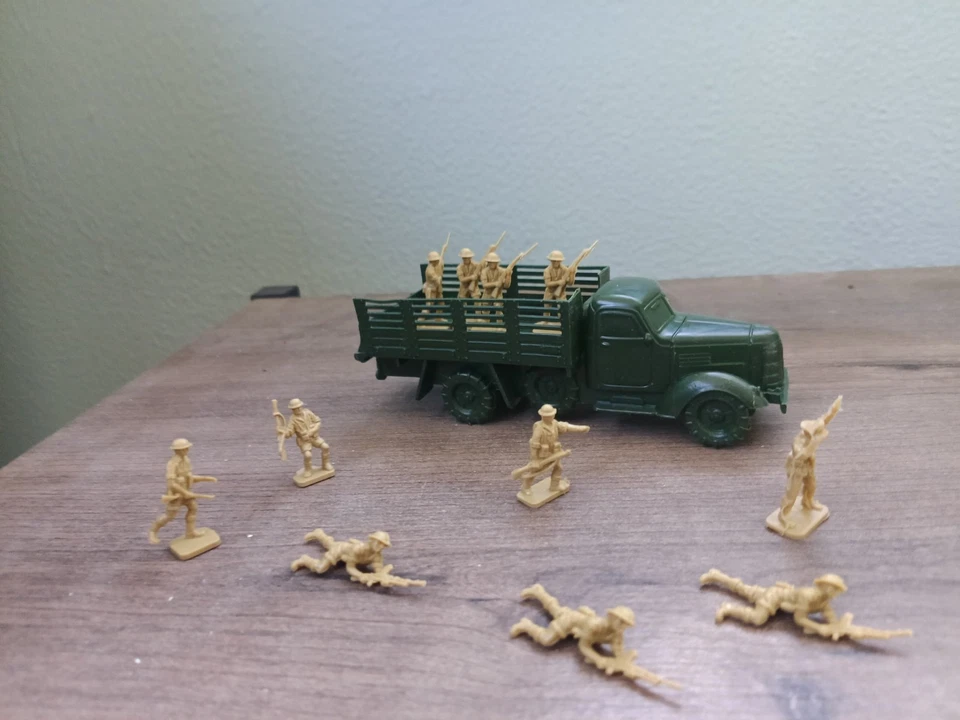 1:72 Airfix British England Afrika Korps Figuras Ejército Conjunto Lote Foto 2 de 2