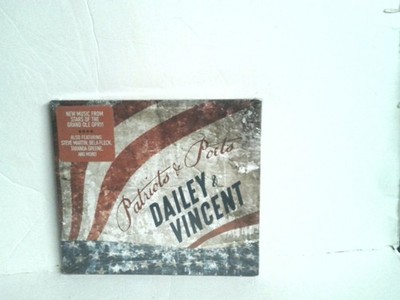 Dailey & Vincent   Patriots & Poets CD 2017 Factory Sealed Bluegrass BFD Digipak