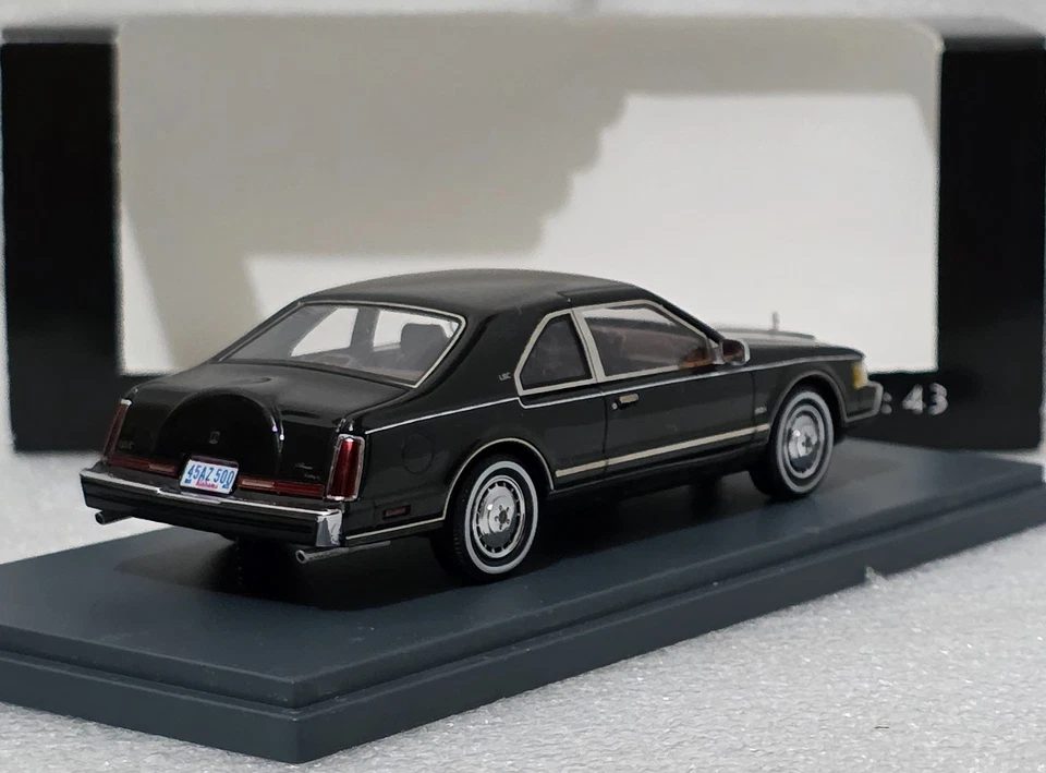 Lincoln Mark VII Coupe 2-Door 1984 Black 1:43 Neo NEO45500 EXTREMELY RARE!! - Image 2 of 4