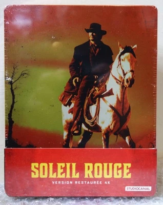 2024 Sudio Canal Blu-Ray 4K Ultra HD Steelbook Soleil Rouge Delon Neuf Scéllé ! - Photo 1/2