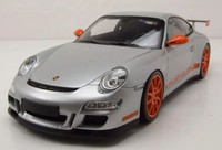 Minichamps - Porsche 911 GT3 Rs 2007 Silber - 1/18 - MNC155062120