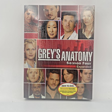 Grey's Anatomy Season 4 Expanded Edition DVD   New, Factory Sealed