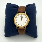 Seiko Quartz Gold Tone Slim Vintage Men’s Watch V700-6K30 Needs Battery