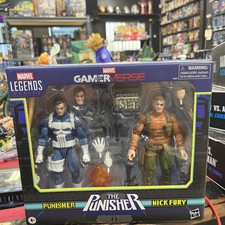 Hasbro Marvel Legends Gamer verse Punisher vs Nick Fury 6  Action Figure 2-Pack