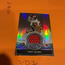 2010 Bowman Sterling Relics Refractor /299 Eric Berry #BSR-EB chiefs rookie 