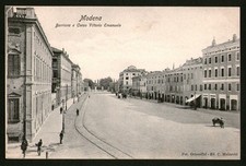 Modena - Barriera e Corso Vittorio Emanuele - Cartolina d'epoca - 283C448