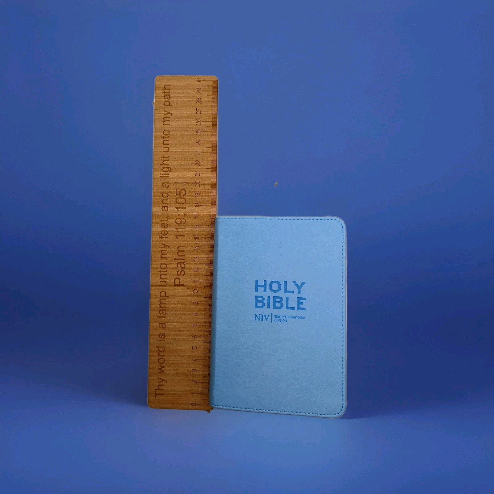 NIV Holy Bible  Pocket Pastel Blue Soft-tone New International Version Gift