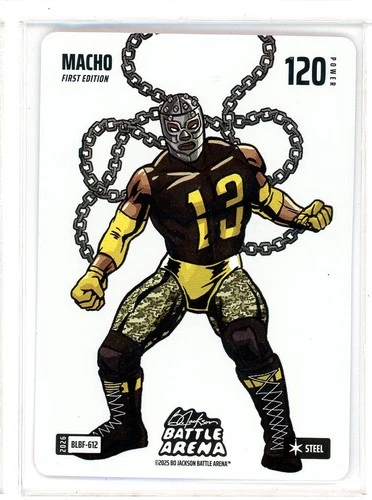 2026 Bo Jackson Battle Arena Macho Manny Machado Blizzard Steel Foil (ED)
