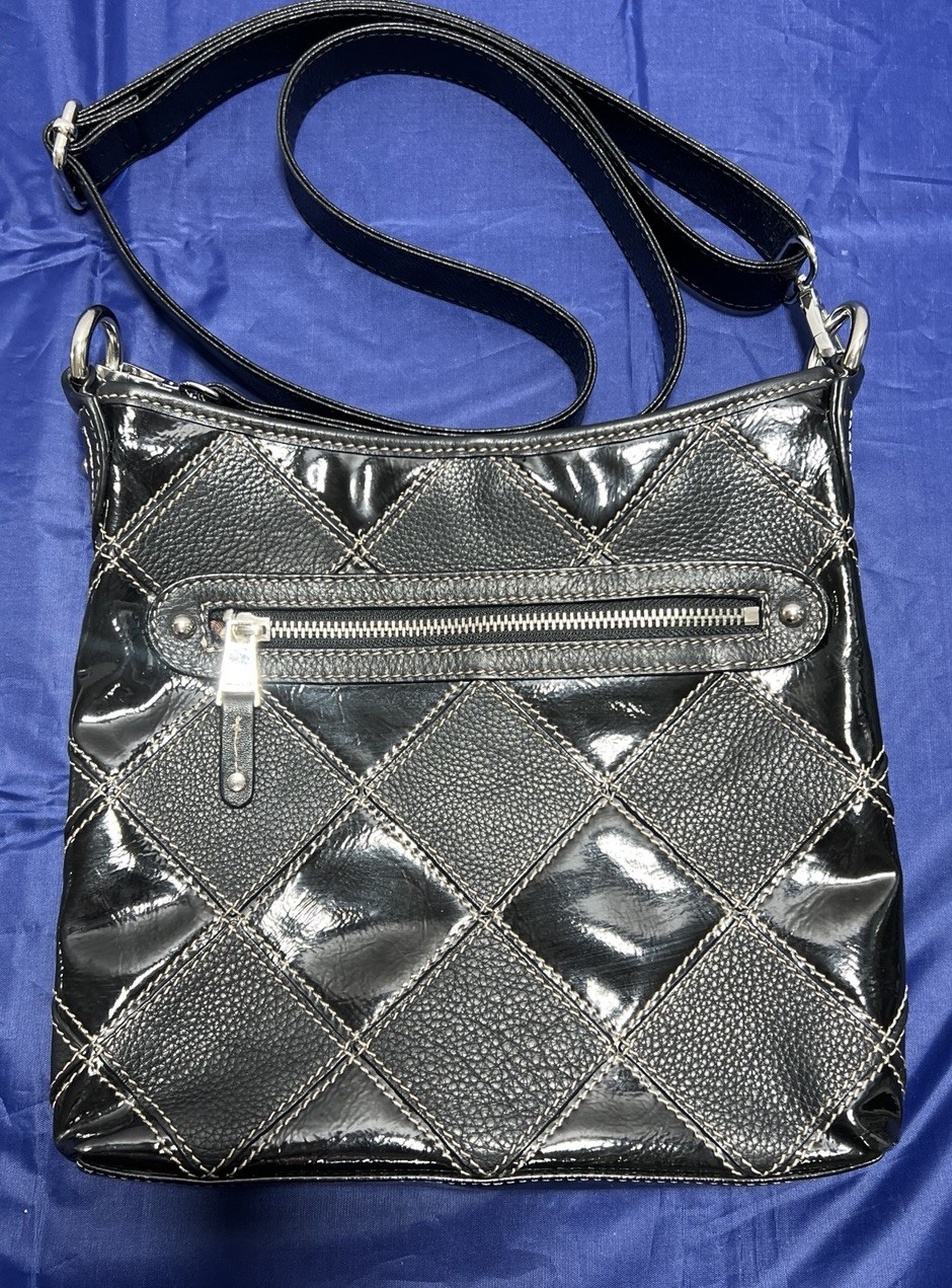 TIGNANELLO Diamond Patchwork Crossbody Purse Bag … - image 12