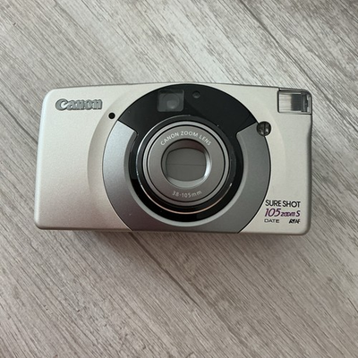 #ad #ad Canon Sure Shot 105 Zoom 35mm Point And Shoot Film Camera Untested* Read $50.87