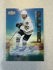 2024-25 Skybox Metal Universe - Dawning Pavel Zacha #5 DW Autographs (AU)