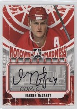 2012-13 ITG Motown Madness Auto Darren McCarty #A-DMC Auto 2u9