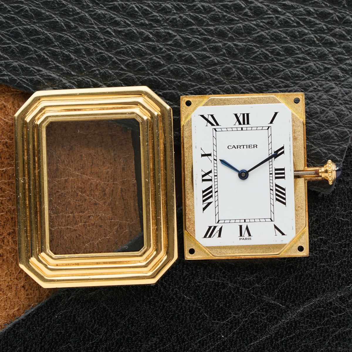 Cartier 1970s Paris Cristallor 18k Yellow Gold 