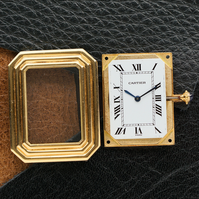 Cartier 1970s Paris Cristallor 18k Yellow Gold 