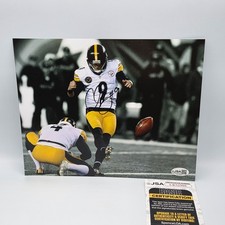 Chris Boswell Pittsburgh Steelers Autograph Signed 8x10 Football Photo JSA
