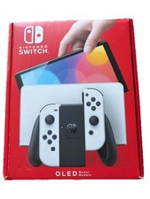 Nintendo Switch OLED - 64GB - White - Handheld Console - Excellent Condition