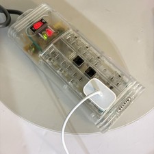 Belkin Surge master II premiere Clear Case Power Strip Surge Protector F5C695TEL