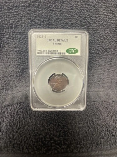 1928-S Lincoln Wheat Cent — photo from the most recent tracked eBay sale
