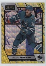 2023-24 O-Pee-Chee Platinum Neon Yellow Surge Mario Ferraro #78 5h8