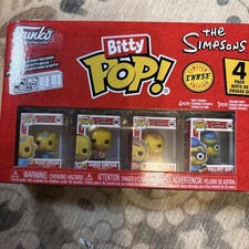 Funko POP! Bitty The Simpsons, 4-Pack, Series 3 FALLOUT BOY 1/6 Chase RARE NIB