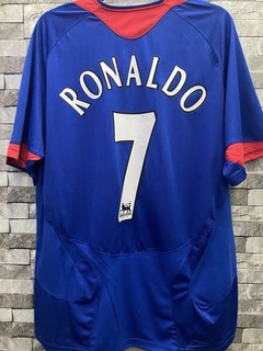 Manchester United 05/06 Auswärtstrikot Größe Erwachsene XL #7 Ronaldo