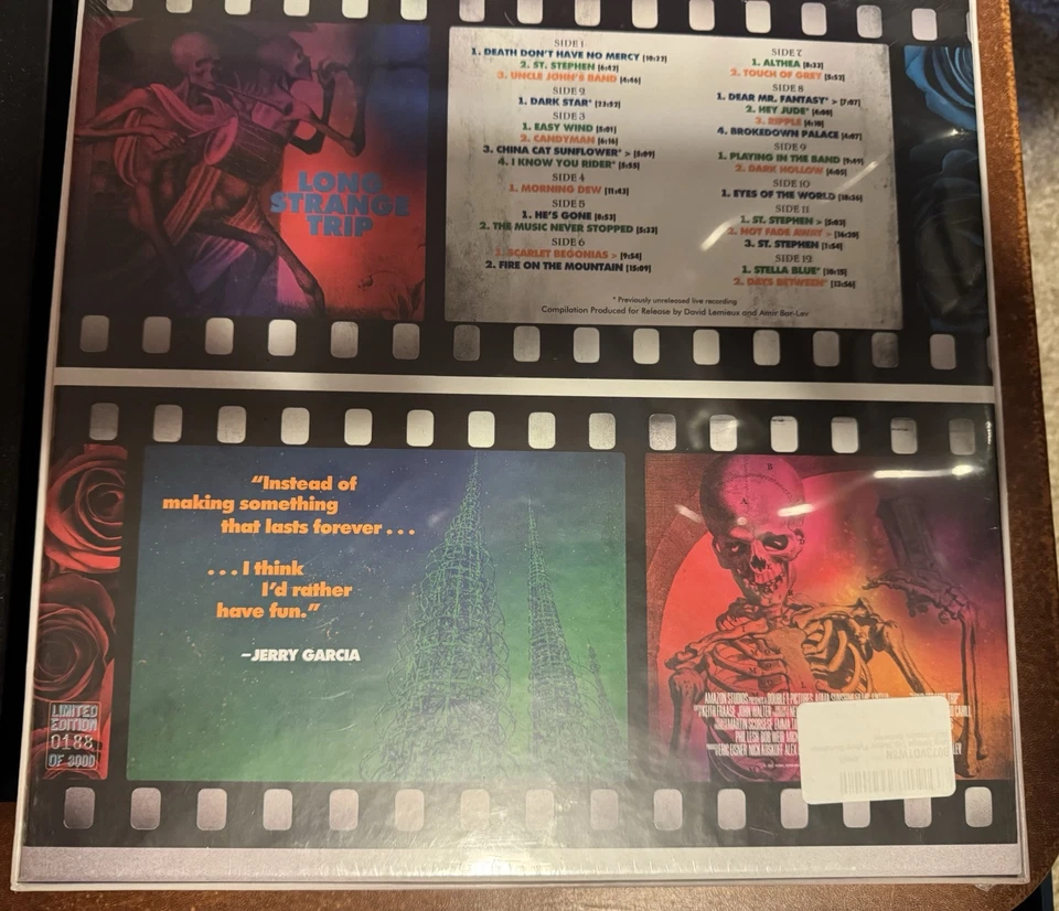 Grateful Dead Long Strange Trip Vinyl Limited Edition Set Of 6 Records #/3000 - Image 3 of 4