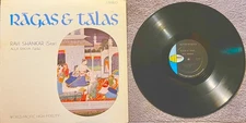 Ravi Shankar. Alla Rakha - RAGAS & TALAS -  33  lp vinyl record album