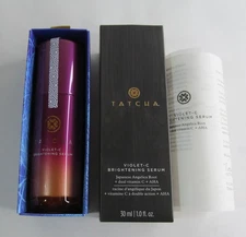 New TATCHA Violet-C Brightening Serum 30ml/1.0oz Pump Angelica Root/Vit C/AHA