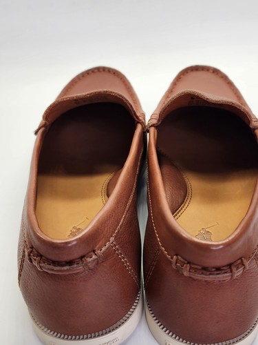 Polo Ralph Lauren Merton Venetian Loafers Size 8.5D Tan Leather Slip-On Shoes - Picture 8 of 14