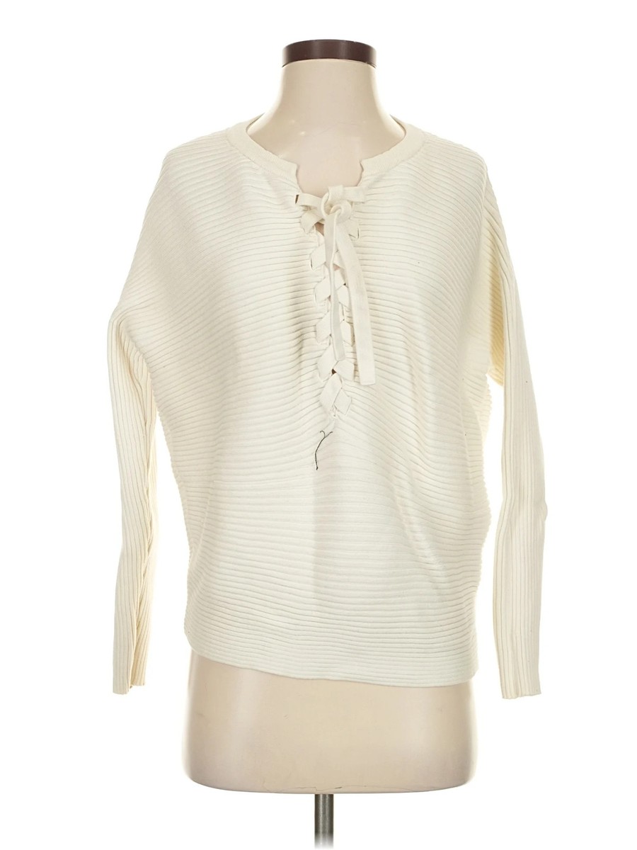 Designers Remix Charlotte Eskildsen Women Ivory Pullover Sweater S