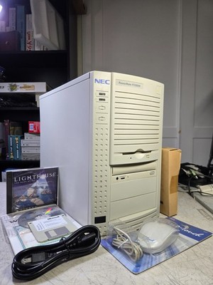 NEC Windows 95 DOS Retro Gaming Computer Intel MMX Sound Blaster 16 CF SSD HD!