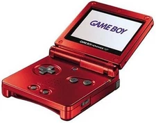 NINTENDO GAME BOY ADVANCE SP RED SYSTEM