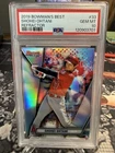 Shohei Ohtani 2019 BOWMAN'S BEST SILVER REFRACTOR PSA 10 GEM MINT #33 2nd Year!