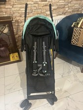  BLACK LIGHTWEIGHT STROLLER ity excellent condition 