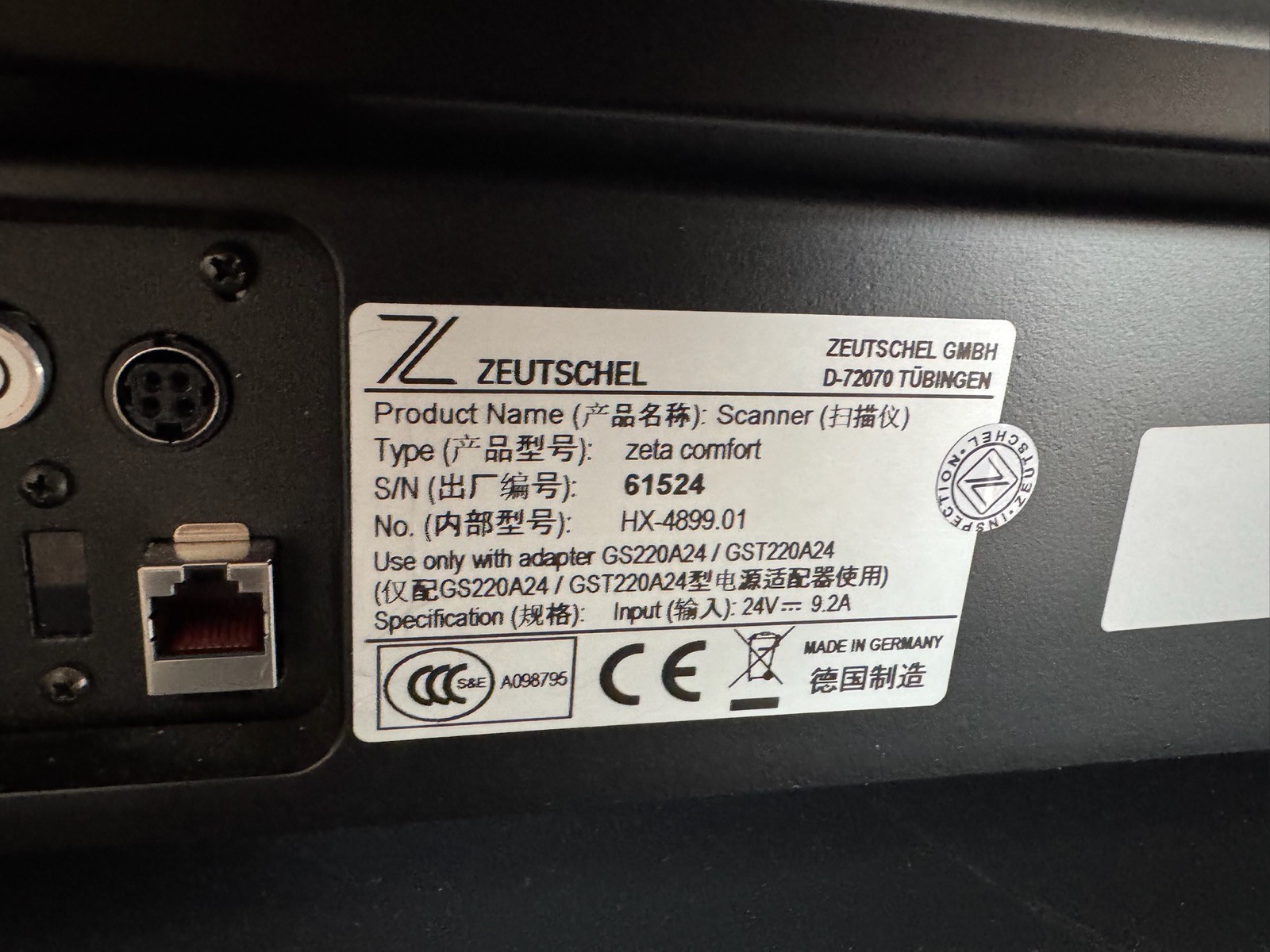 A3+ Buchscanner mit Komfort-Buchwippe & Panel-PC V4 Zeta Comfort Zeutschel – Bild 10