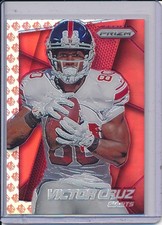 Victor Cruz 2014 Panini Prizm NFL Shield Prizms SSP 34/75 New York Giants