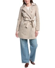 Gabardina para mujer Sam Edelman de doble botonadura