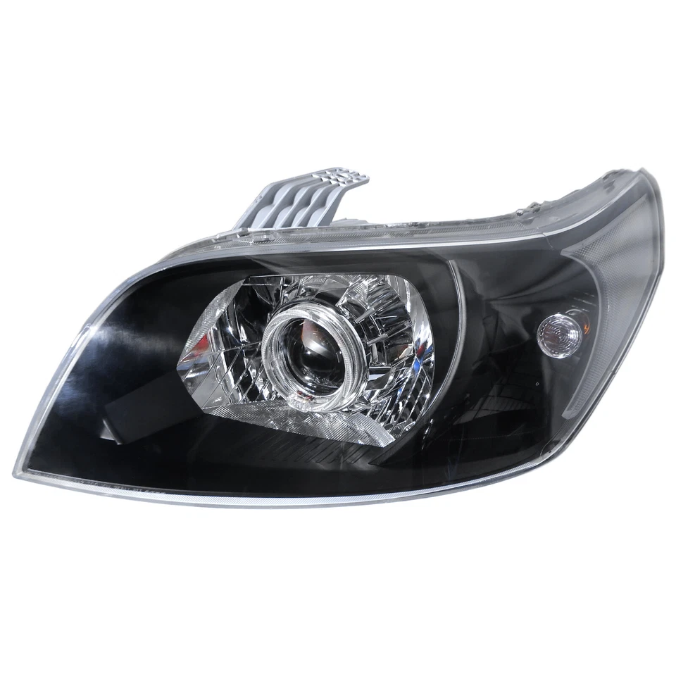 Aveo T250 09-11 FACELIFT Guide LED Halo Headlight BK US for CHEVROLET CHEVY LHD Foto 2 de 4