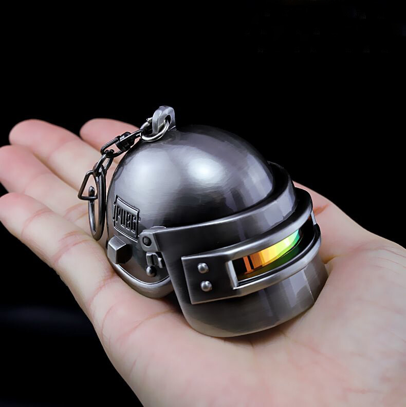 Grenade/Helmet Keychain PUBG Grenade/Helmet Model Toy Helmet Model