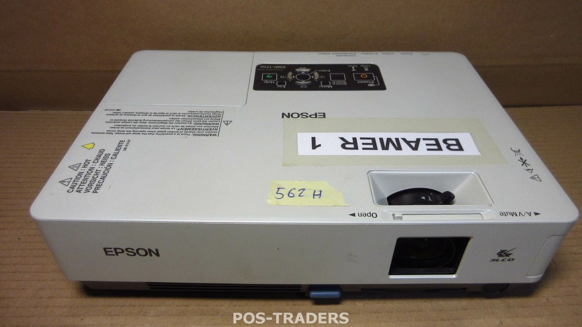 EPSON EMP-1710 Beamer Projector XGA 3LCD 2700 LUMENS INCL EPSON EMP-1710 Beamer Projector XGA 3LCD 2700 LUMENS INCL