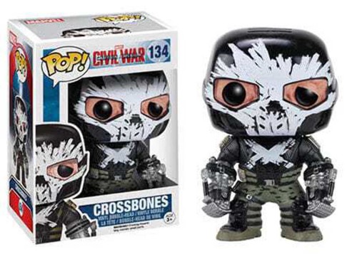 Marvel Captain America Civil War Crossbones Funko Pop! #134 - Picture 2 of 5