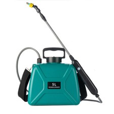 Spruzzatore Ricaricabile 1,35 Galloni/5L Pompa Elettrica Spray con 4 Ugelli Nebulizzatori